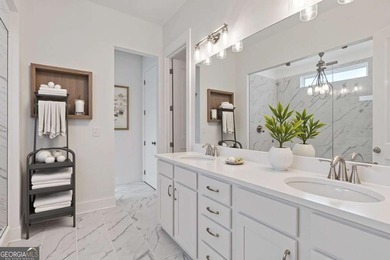 Discover the exceptional Woodland D model by Paran Homes at 3832 on Traditions of Braselton Golf Club in Georgia - for sale on GolfHomes.com, golf home, golf lot