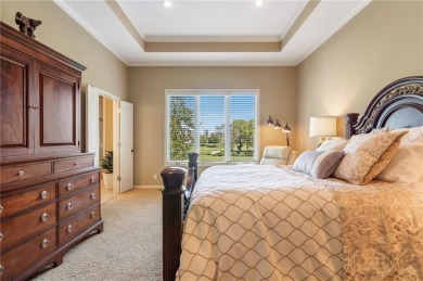 Perfectly situated on a premier golf course lot, this reverse 1 on Staley Farms Golf Club in Missouri - for sale on GolfHomes.com, golf home, golf lot