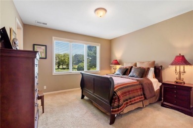 Perfectly situated on a premier golf course lot, this reverse 1 on Staley Farms Golf Club in Missouri - for sale on GolfHomes.com, golf home, golf lot