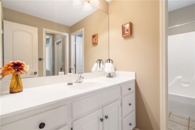Perfectly situated on a premier golf course lot, this reverse 1 on Staley Farms Golf Club in Missouri - for sale on GolfHomes.com, golf home, golf lot