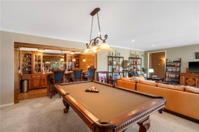 Perfectly situated on a premier golf course lot, this reverse 1 on Staley Farms Golf Club in Missouri - for sale on GolfHomes.com, golf home, golf lot