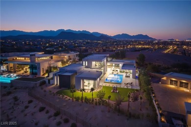 The Taylor Estate's elevated location is set btwn striking on The Summit Club in Nevada - for sale on GolfHomes.com, golf home, golf lot
