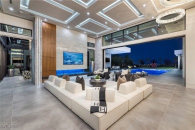 The Taylor Estate's elevated location is set btwn striking on The Summit Club in Nevada - for sale on GolfHomes.com, golf home, golf lot