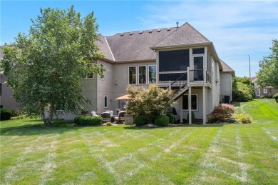 Perfectly situated on a premier golf course lot, this reverse 1 on Staley Farms Golf Club in Missouri - for sale on GolfHomes.com, golf home, golf lot