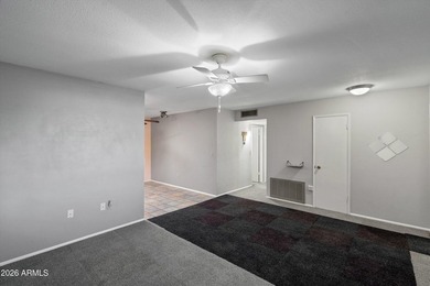 This charming Gemini twin home at 10229 N 108th Ave offers on Sun City Lakes West and East in Arizona - for sale on GolfHomes.com, golf home, golf lot