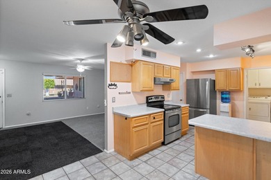 This charming Gemini twin home at 10229 N 108th Ave offers on Sun City Lakes West and East in Arizona - for sale on GolfHomes.com, golf home, golf lot