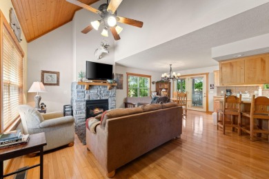 Escape to this charming 1-bedroom cabin/half-duplex nestled in on Ledgestone Country Club and Golf Course in Missouri - for sale on GolfHomes.com, golf home, golf lot