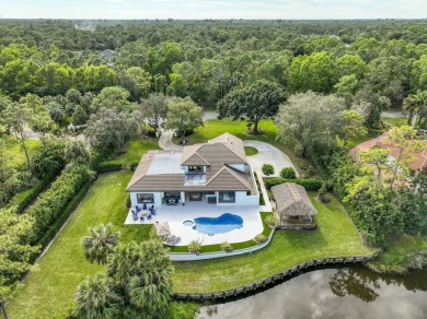 This ONE-OF-A-KIND custom built home on 1.25 acres on a private on The Dye Preserve in Florida - for sale on GolfHomes.com, golf home, golf lot