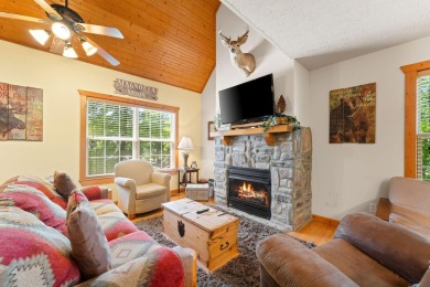 Escape to this charming 1-bedroom cabin/half-duplex nestled in on Ledgestone Country Club and Golf Course in Missouri - for sale on GolfHomes.com, golf home, golf lot