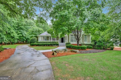 This lovely home on a cul de sac welcomes you with mature on Whitewater Creek in Georgia - for sale on GolfHomes.com, golf home, golf lot