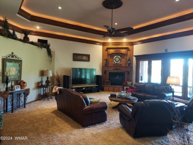 Magnificent Custom Home with unparalled view of golf course and on Pinetop Lakes Country Club in Arizona - for sale on GolfHomes.com, golf home, golf lot