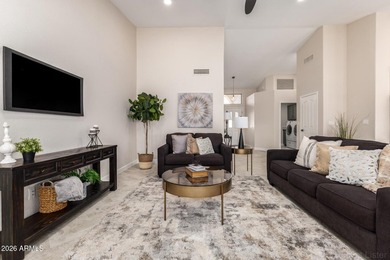 RENOVATED & TRANSFORMED Sedona model creating a 3rd bdrm on Oakwood Golf Club  in Arizona - for sale on GolfHomes.com, golf home, golf lot