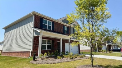 This nearly new, stunning 1-year-old home offers the perfect on Summit Chase Country Club in Georgia - for sale on GolfHomes.com, golf home, golf lot