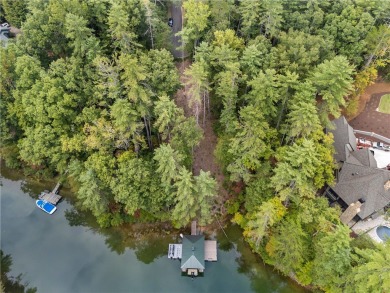 A rare find, lake front homesite, new Kroeger Marine dock and on The Cliffs At Keowee Vineyards Golf Club in South Carolina - for sale on GolfHomes.com, golf home, golf lot