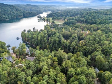 A rare find, lake front homesite, new Kroeger Marine dock and on The Cliffs At Keowee Vineyards Golf Club in South Carolina - for sale on GolfHomes.com, golf home, golf lot