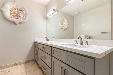 This stunning home is perfectly positioned on the Red Mountain on Red Mountain Ranch Country Club in Arizona - for sale on GolfHomes.com, golf home, golf lot