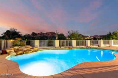 This stunning home is perfectly positioned on the Red Mountain on Red Mountain Ranch Country Club in Arizona - for sale on GolfHomes.com, golf home, golf lot
