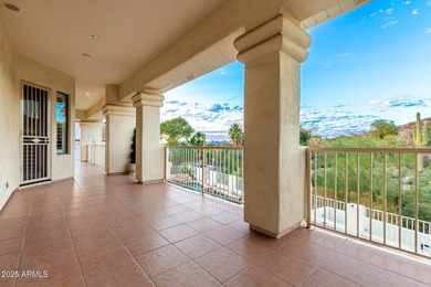 This stunning home is perfectly positioned on the Red Mountain on Red Mountain Ranch Country Club in Arizona - for sale on GolfHomes.com, golf home, golf lot