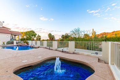 This stunning home is perfectly positioned on the Red Mountain on Red Mountain Ranch Country Club in Arizona - for sale on GolfHomes.com, golf home, golf lot