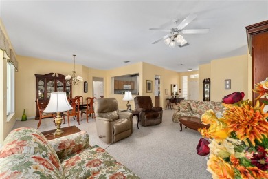 Spacious and thoughtfully designed, this popular Sanibel model on Eagle Ridge At Spruce Creek Country Club in Florida - for sale on GolfHomes.com, golf home, golf lot