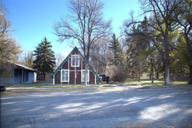 LITTLE PIECE OF MONTANA PARADISE RIGHT IN TOWN. This A frame is on Headwaters Golf Course in Montana - for sale on GolfHomes.com, golf home, golf lot