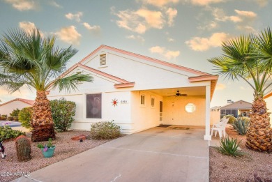 Welcome home! Bright & open space in this Tahoe model in the 55+ on SunBird Golf Club in Arizona - for sale on GolfHomes.com, golf home, golf lot