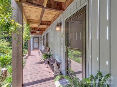 Discover comfort & style in this spacious bottom-level condo on Waynesville Country Club Inn in North Carolina - for sale on GolfHomes.com, golf home, golf lot