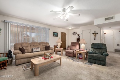 Discover the charm of this inviting Sun City home, designed for on Sun City North Golf Course in Arizona - for sale on GolfHomes.com, golf home, golf lot