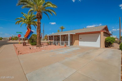 Discover the charm of this inviting Sun City home, designed for on Sun City North Golf Course in Arizona - for sale on GolfHomes.com, golf home, golf lot