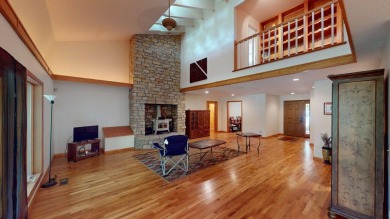 This Frank Lloyd Wright designed home has a large open floor on  in Tennessee - for sale on GolfHomes.com, golf home, golf lot