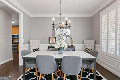 Primary Suite AND Second Bedroom on Main Level! Open Concept on Creekside Golf and Country Club in Georgia - for sale on GolfHomes.com, golf home, golf lot