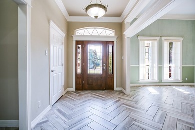 Nestled on the lush golf course at Bentwood CC, this stunning on Bentwood Country Club in Texas - for sale on GolfHomes.com, golf home, golf lot