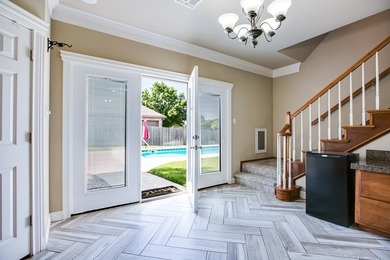 Nestled on the lush golf course at Bentwood CC, this stunning on Bentwood Country Club in Texas - for sale on GolfHomes.com, golf home, golf lot