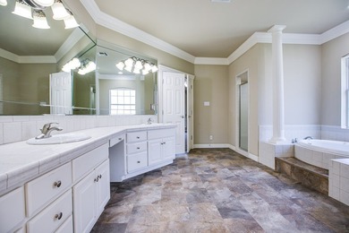 Nestled on the lush golf course at Bentwood CC, this stunning on Bentwood Country Club in Texas - for sale on GolfHomes.com, golf home, golf lot