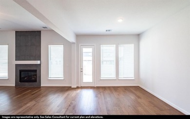 Open Concept ! The Santa Barbara's open concept layout has it on Heath Golf and Yacht Club in Texas - for sale on GolfHomes.com, golf home, golf lot