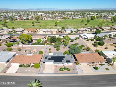 MOVE IN READY! OWNED SOLAR W/ ZERO ELECTRIC BILLS, located in on Sun City Riverview Golf Course in Arizona - for sale on GolfHomes.com, golf home, golf lot