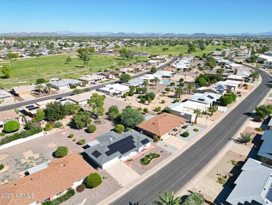 MOVE IN READY! OWNED SOLAR W/ ZERO ELECTRIC BILLS, located in on Sun City Riverview Golf Course in Arizona - for sale on GolfHomes.com, golf home, golf lot