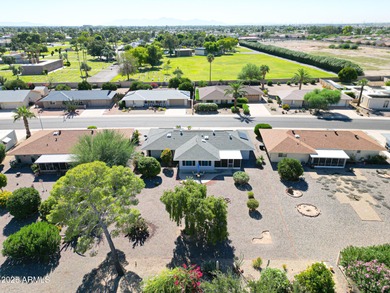 MOVE IN READY! OWNED SOLAR W/ ZERO ELECTRIC BILLS, located in on Sun City Riverview Golf Course in Arizona - for sale on GolfHomes.com, golf home, golf lot