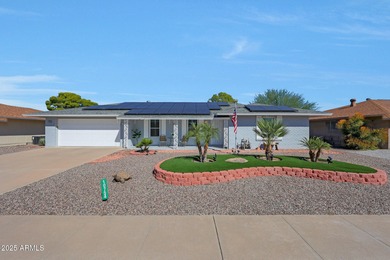 MOVE IN READY! OWNED SOLAR W/ ZERO ELECTRIC BILLS, located in on Sun City Riverview Golf Course in Arizona - for sale on GolfHomes.com, golf home, golf lot