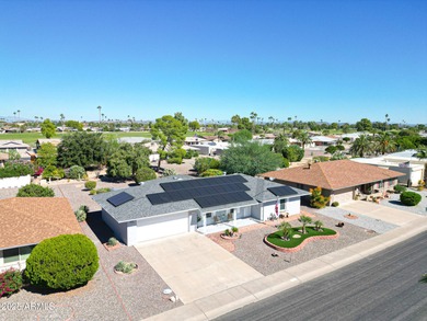 MOVE IN READY! OWNED SOLAR W/ ZERO ELECTRIC BILLS, located in on Sun City Riverview Golf Course in Arizona - for sale on GolfHomes.com, golf home, golf lot