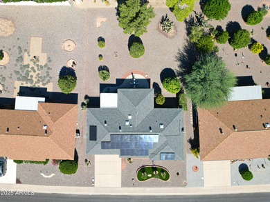 MOVE IN READY! OWNED SOLAR W/ ZERO ELECTRIC BILLS, located in on Sun City Riverview Golf Course in Arizona - for sale on GolfHomes.com, golf home, golf lot