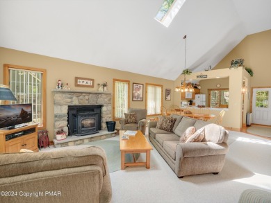 Discover the perfect year-round getaway in this spacious on Jack Frost National Golf Course in Pennsylvania - for sale on GolfHomes.com, golf home, golf lot