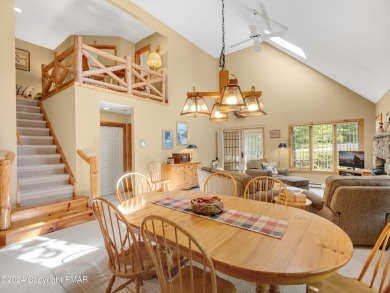 Discover the perfect year-round getaway in this spacious on Jack Frost National Golf Course in Pennsylvania - for sale on GolfHomes.com, golf home, golf lot