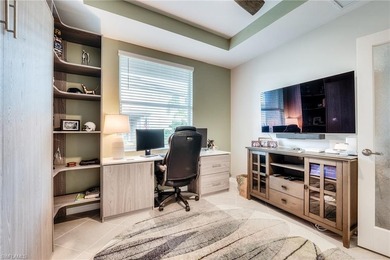 Discover this stunning first-floor coach home in the gated on Verandah Golf Course and Club in Florida - for sale on GolfHomes.com, golf home, golf lot