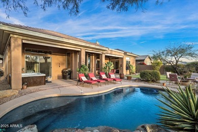This stunning 4-bedroom, 3.5-bath, 2,981 sq. ft. Monterey model on Anthem Golf and Country Club  in Arizona - for sale on GolfHomes.com, golf home, golf lot