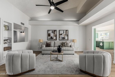 Nestled in the scenic beauty of Gold Canyon, this charming and on Gold Canyon Golf Resort - Sidewinder in Arizona - for sale on GolfHomes.com, golf home, golf lot