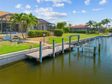 PUNTA GORDA ISLES!! SPACIOUS 3 BEDROOM, 2.5 BATH, WATERFRONT W/ on Saint Andrews South Golf Club in Florida - for sale on GolfHomes.com, golf home, golf lot