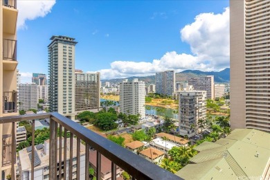 Experience elevated living in this stunning high-floor unit on Ala Wai Golf Course in Hawaii - for sale on GolfHomes.com, golf home, golf lot