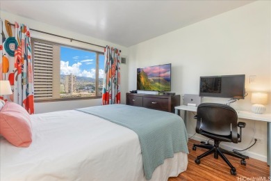 Experience elevated living in this stunning high-floor unit on Ala Wai Golf Course in Hawaii - for sale on GolfHomes.com, golf home, golf lot