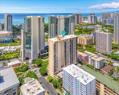 Experience elevated living in this stunning high-floor unit on Ala Wai Golf Course in Hawaii - for sale on GolfHomes.com, golf home, golf lot